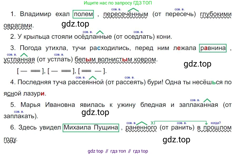 Русский язык, 7 класс Учебник, авторы: Баранов Михаил Трофимович, Ладыженская Таиса Алексеевна, Тростенцова Лидия Александровна, Ладыженская Наталия Вениаминовна, Александрова Ольга Макаровна, Дейкина Алевтина Дмитриевна, Антонова Любовь Геннадиевна, Григорян Лариса Трофимовна, Кулибаба Иван Иванович, издательство Просвещение, Москва, 2023, зелёного цвета, Часть 1, страница 127, номер 218, Решение 4 (2024-2027)