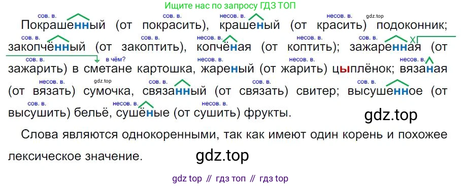 Русский язык, 7 класс Учебник, авторы: Баранов Михаил Трофимович, Ладыженская Таиса Алексеевна, Тростенцова Лидия Александровна, Ладыженская Наталия Вениаминовна, Александрова Ольга Макаровна, Дейкина Алевтина Дмитриевна, Антонова Любовь Геннадиевна, Григорян Лариса Трофимовна, Кулибаба Иван Иванович, издательство Просвещение, Москва, 2023, зелёного цвета, Часть 1, страница 128, номер 222, Решение 4 (2024-2027)