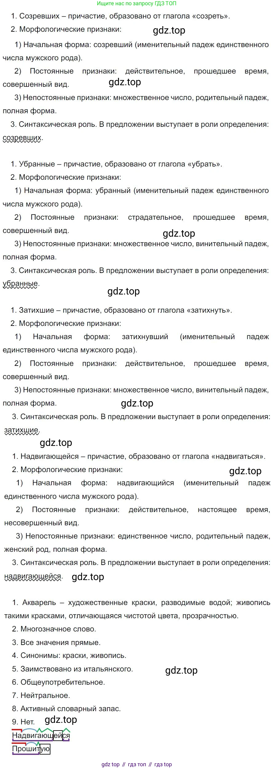 Русский язык, 7 класс Учебник, авторы: Баранов Михаил Трофимович, Ладыженская Таиса Алексеевна, Тростенцова Лидия Александровна, Ладыженская Наталия Вениаминовна, Александрова Ольга Макаровна, Дейкина Алевтина Дмитриевна, Антонова Любовь Геннадиевна, Григорян Лариса Трофимовна, Кулибаба Иван Иванович, издательство Просвещение, Москва, 2023, зелёного цвета, Часть 1, страница 138, номер 235, Решение 4 (2024-2027)