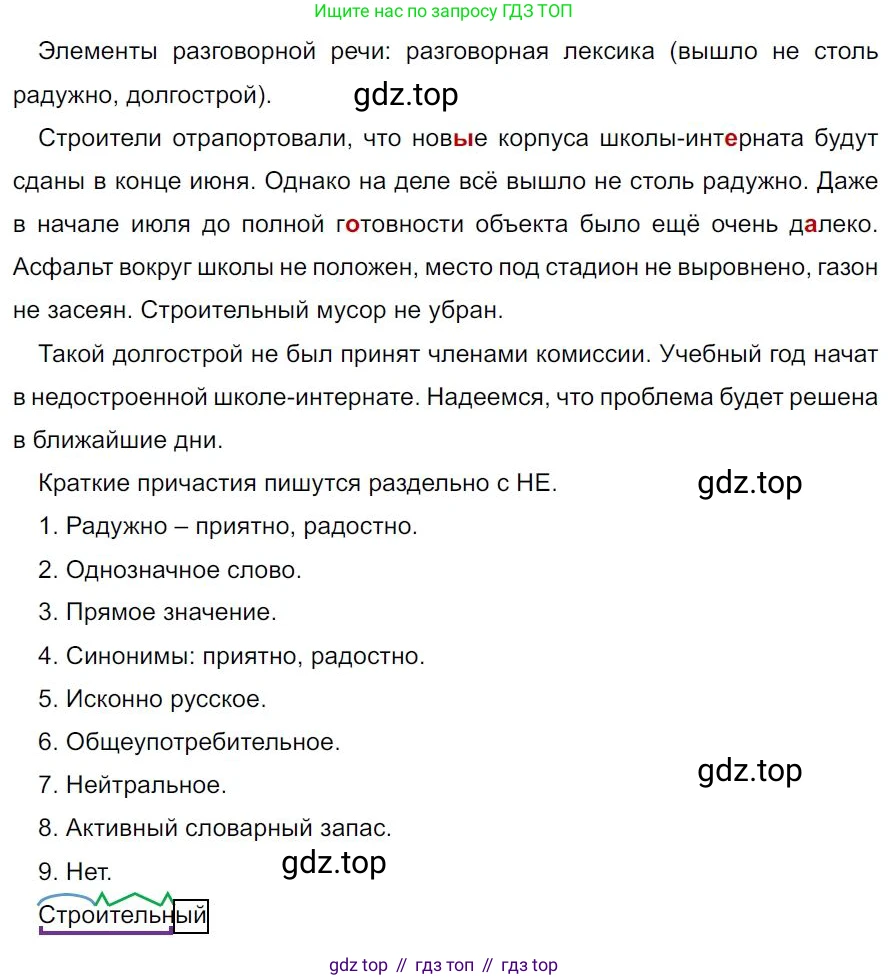 Русский язык, 7 класс Учебник, авторы: Баранов Михаил Трофимович, Ладыженская Таиса Алексеевна, Тростенцова Лидия Александровна, Ладыженская Наталия Вениаминовна, Александрова Ольга Макаровна, Дейкина Алевтина Дмитриевна, Антонова Любовь Геннадиевна, Григорян Лариса Трофимовна, Кулибаба Иван Иванович, издательство Просвещение, Москва, 2023, зелёного цвета, Часть 1, страница 141, номер 237, Решение 4 (2024-2027)