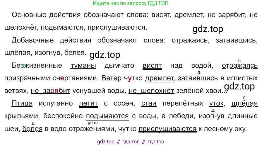Русский язык, 7 класс Учебник, авторы: Баранов Михаил Трофимович, Ладыженская Таиса Алексеевна, Тростенцова Лидия Александровна, Ладыженская Наталия Вениаминовна, Александрова Ольга Макаровна, Дейкина Алевтина Дмитриевна, Антонова Любовь Геннадиевна, Григорян Лариса Трофимовна, Кулибаба Иван Иванович, издательство Просвещение, Москва, 2023, зелёного цвета, Часть 1, страница 155, номер 265, Решение 4 (2024-2027)