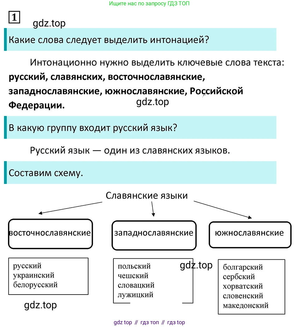 Русский язык, 7 класс Учебник, авторы: Баранов Михаил Трофимович, Ладыженская Таиса Алексеевна, Тростенцова Лидия Александровна, Ладыженская Наталия Вениаминовна, Александрова Ольга Макаровна, Дейкина Алевтина Дмитриевна, Антонова Любовь Геннадиевна, Григорян Лариса Трофимовна, Кулибаба Иван Иванович, издательство Просвещение, Москва, 2023, зелёного цвета, Часть 1, страница 4, номер 1, Решение 5 (2024-2027)