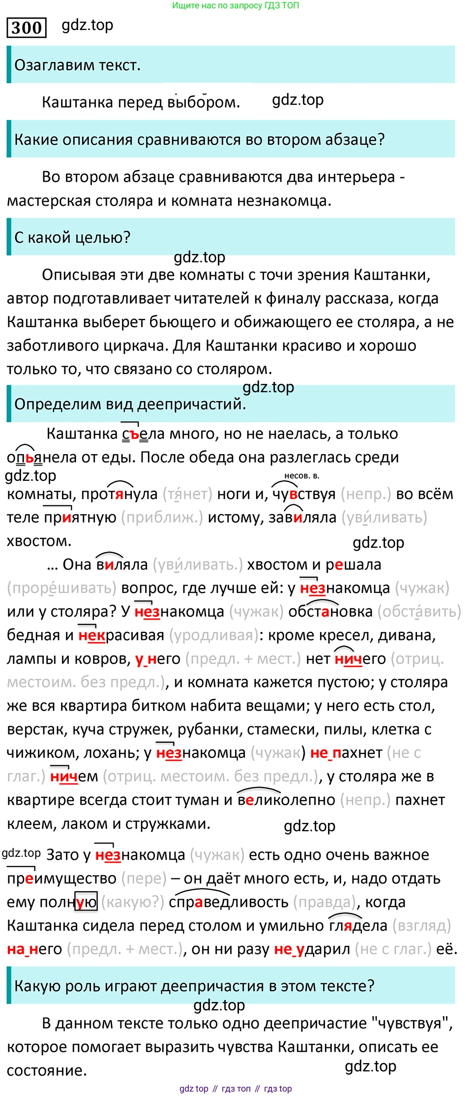 Русский язык, 7 класс Учебник, авторы: Баранов Михаил Трофимович, Ладыженская Таиса Алексеевна, Тростенцова Лидия Александровна, Ладыженская Наталия Вениаминовна, Александрова Ольга Макаровна, Дейкина Алевтина Дмитриевна, Антонова Любовь Геннадиевна, Григорян Лариса Трофимовна, Кулибаба Иван Иванович, издательство Просвещение, Москва, 2023, зелёного цвета, Часть 1, страница 175, номер 300, Решение 5 (2024-2027)