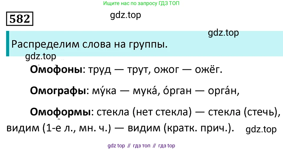 Русский язык, 7 класс Учебник, авторы: Баранов Михаил Трофимович, Ладыженская Таиса Алексеевна, Тростенцова Лидия Александровна, Ладыженская Наталия Вениаминовна, Александрова Ольга Макаровна, Дейкина Алевтина Дмитриевна, Антонова Любовь Геннадиевна, Григорян Лариса Трофимовна, Кулибаба Иван Иванович, издательство Просвещение, Москва, 2023, зелёного цвета, Часть 2, страница 117, номер 582, Решение 5 (2024-2027)