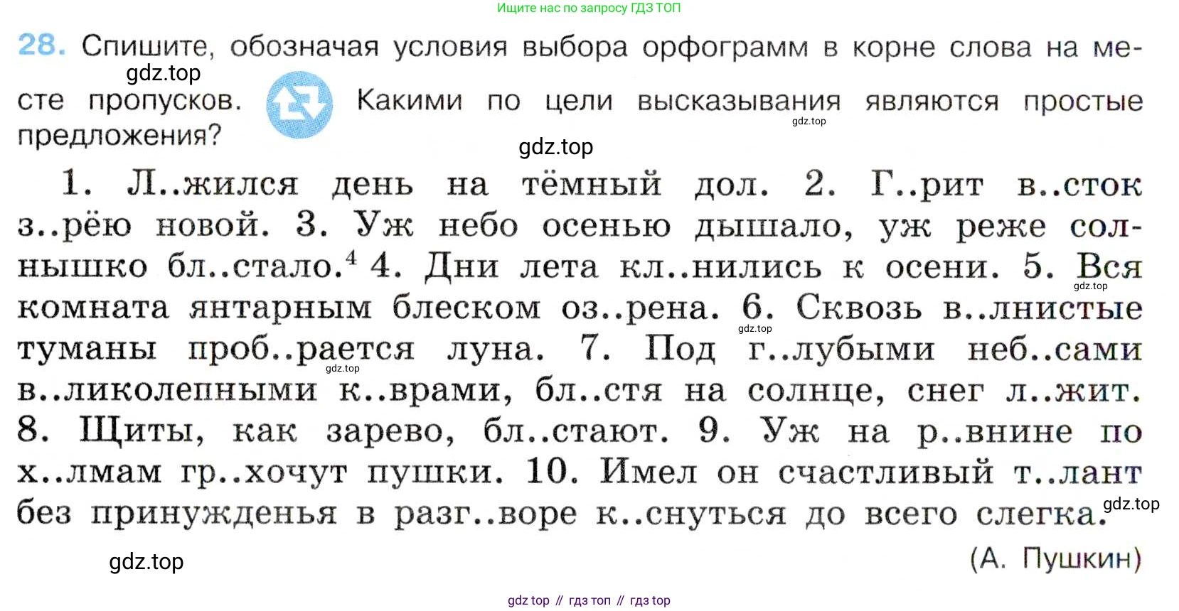 Русский язык, 7 класс Учебник, авторы: Баранов Михаил Трофимович, Ладыженская Таиса Алексеевна, Тростенцова Лидия Александровна, Ладыженская Наталия Вениаминовна, Александрова Ольга Макаровна, Дейкина Алевтина Дмитриевна, Антонова Любовь Геннадиевна, Григорян Лариса Трофимовна, Кулибаба Иван Иванович, издательство Просвещение, Москва, 2023, зелёного цвета, Часть 1, страница 18, номер 28, Условие 2019-2022