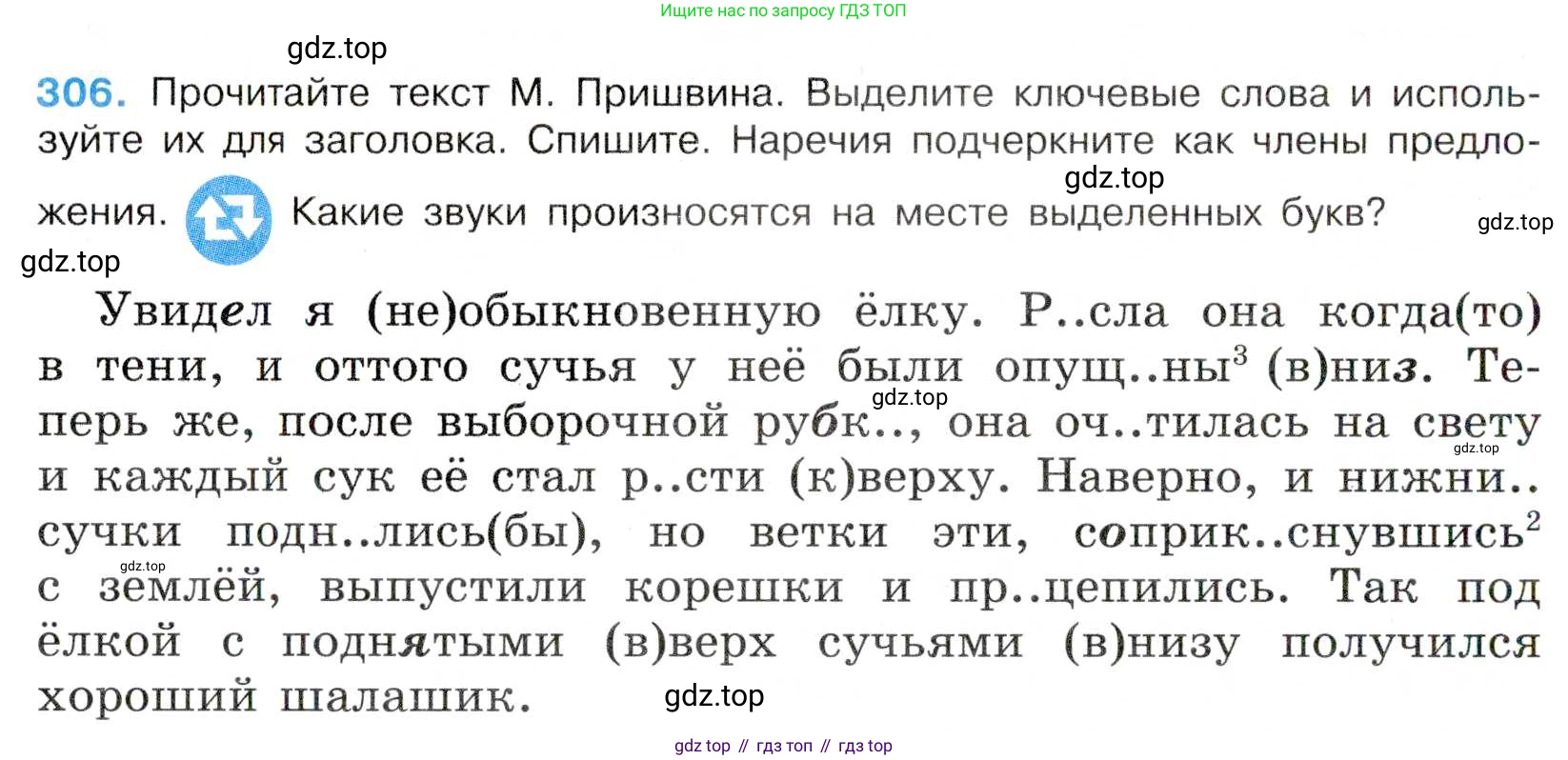 Русский язык, 7 класс Учебник, авторы: Баранов Михаил Трофимович, Ладыженская Таиса Алексеевна, Тростенцова Лидия Александровна, Ладыженская Наталия Вениаминовна, Александрова Ольга Макаровна, Дейкина Алевтина Дмитриевна, Антонова Любовь Геннадиевна, Григорян Лариса Трофимовна, Кулибаба Иван Иванович, издательство Просвещение, Москва, 2023, зелёного цвета, Часть 1, страница 178, номер 306, Условие 2019-2022