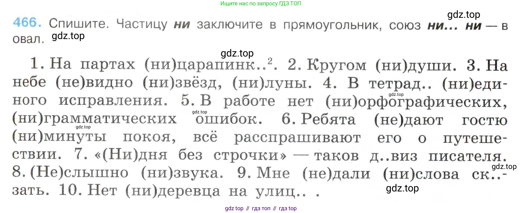 Русский язык, 7 класс Учебник, авторы: Баранов Михаил Трофимович, Ладыженская Таиса Алексеевна, Тростенцова Лидия Александровна, Ладыженская Наталия Вениаминовна, Александрова Ольга Макаровна, Дейкина Алевтина Дмитриевна, Антонова Любовь Геннадиевна, Григорян Лариса Трофимовна, Кулибаба Иван Иванович, издательство Просвещение, Москва, 2023, зелёного цвета, Часть 2, страница 56, номер 466, Условие 2019-2022