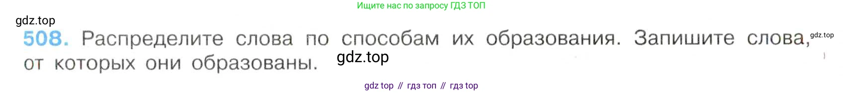 Русский язык, 7 класс Учебник, авторы: Баранов Михаил Трофимович, Ладыженская Таиса Алексеевна, Тростенцова Лидия Александровна, Ладыженская Наталия Вениаминовна, Александрова Ольга Макаровна, Дейкина Алевтина Дмитриевна, Антонова Любовь Геннадиевна, Григорян Лариса Трофимовна, Кулибаба Иван Иванович, издательство Просвещение, Москва, 2023, зелёного цвета, Часть 2, страница 81, номер 508, Условие 2019-2022