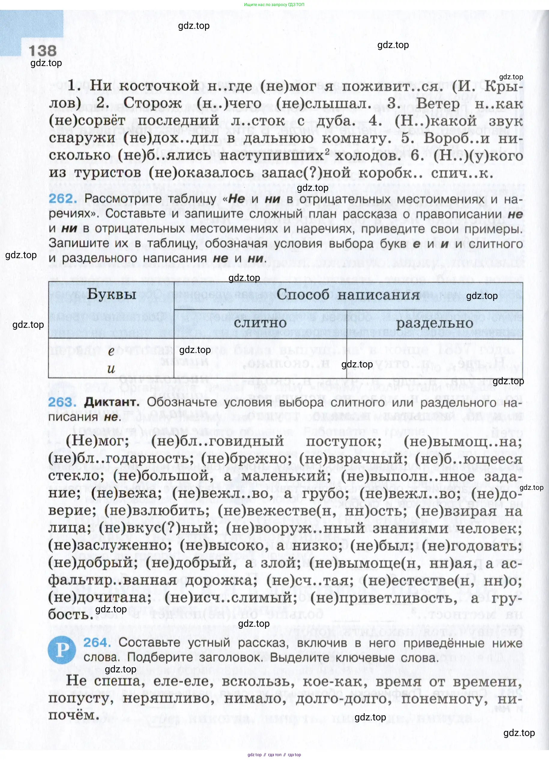 Русский язык, 7 класс Учебник, авторы: Баранов Михаил Трофимович, Ладыженская Таиса Алексеевна, Тростенцова Лидия Александровна, Ладыженская Наталия Вениаминовна, Александрова Ольга Макаровна, Дейкина Алевтина Дмитриевна, Антонова Любовь Геннадиевна, Григорян Лариса Трофимовна, Кулибаба Иван Иванович, издательство Просвещение, Москва, 2023, зелёного цвета, Часть 1, страница 138