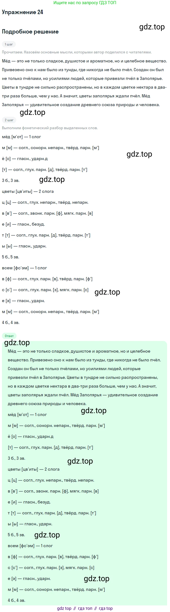 Русский язык, 7 класс Учебник, авторы: Баранов Михаил Трофимович, Ладыженская Таиса Алексеевна, Тростенцова Лидия Александровна, Ладыженская Наталия Вениаминовна, Александрова Ольга Макаровна, Дейкина Алевтина Дмитриевна, Антонова Любовь Геннадиевна, Григорян Лариса Трофимовна, Кулибаба Иван Иванович, издательство Просвещение, Москва, 2023, зелёного цвета, Часть 1, страница 15, номер 24, Решение 2019-2022