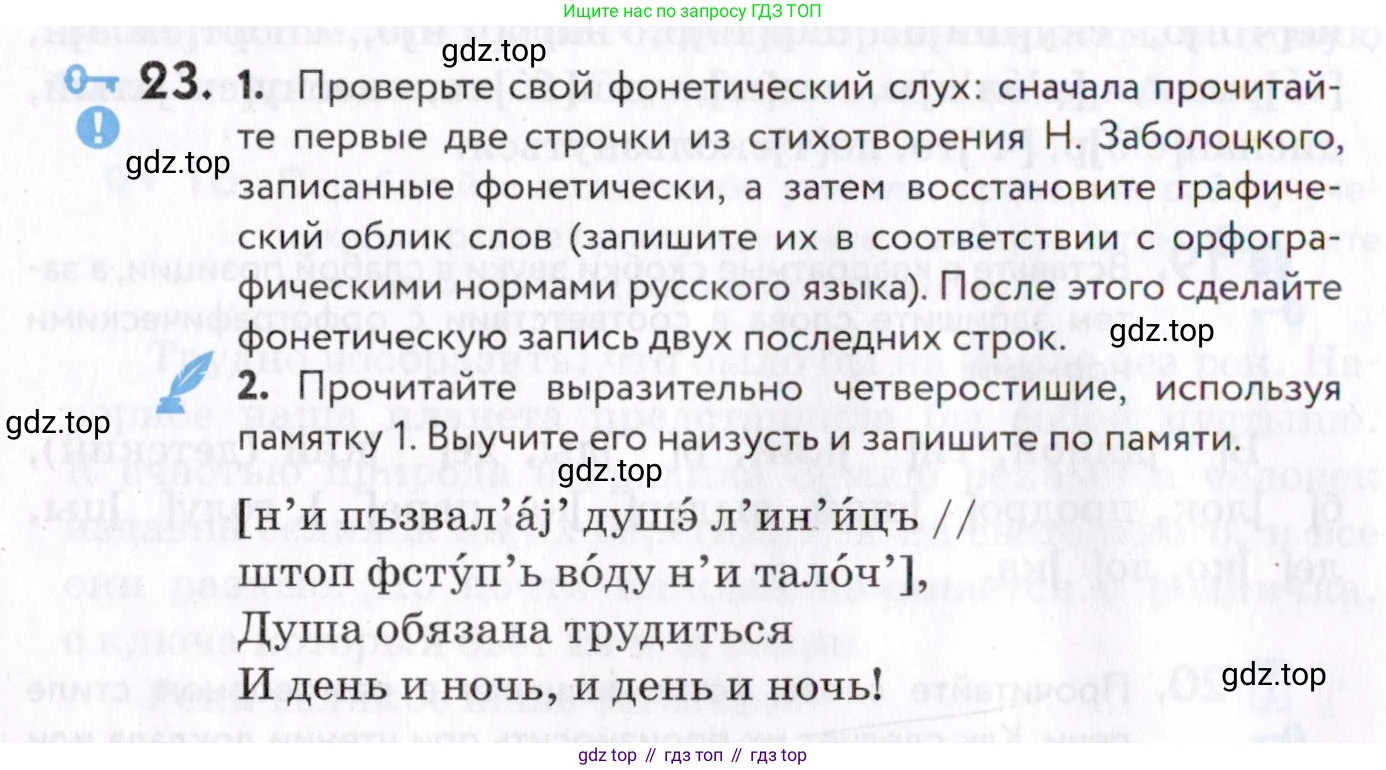 Русский язык, 7 класс Учебник, авторы: Пименова Светлана Николаевна, Еремеева Ангелина Павловна, Купалова Александра Юльевна, Лидман-Орлова Галина Кузьминична, Молодцова Светлана Николаевна, Пичугов Юрий Степанович, издательство Просвещение, Москва, 2021, белого цвета, страница 14, номер 23, Условие