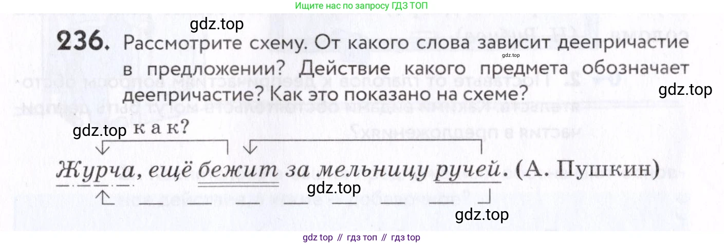 Русский язык, 7 класс Учебник, авторы: Пименова Светлана Николаевна, Еремеева Ангелина Павловна, Купалова Александра Юльевна, Лидман-Орлова Галина Кузьминична, Молодцова Светлана Николаевна, Пичугов Юрий Степанович, издательство Просвещение, Москва, 2021, белого цвета, страница 90, номер 236, Условие