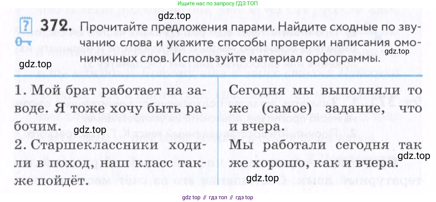 Русский язык, 7 класс Учебник, авторы: Пименова Светлана Николаевна, Еремеева Ангелина Павловна, Купалова Александра Юльевна, Лидман-Орлова Галина Кузьминична, Молодцова Светлана Николаевна, Пичугов Юрий Степанович, издательство Просвещение, Москва, 2021, белого цвета, страница 142, номер 372, Условие