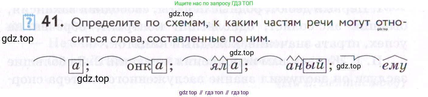 Русский язык, 7 класс Учебник, авторы: Пименова Светлана Николаевна, Еремеева Ангелина Павловна, Купалова Александра Юльевна, Лидман-Орлова Галина Кузьминична, Молодцова Светлана Николаевна, Пичугов Юрий Степанович, издательство Просвещение, Москва, 2021, белого цвета, страница 20, номер 41, Условие