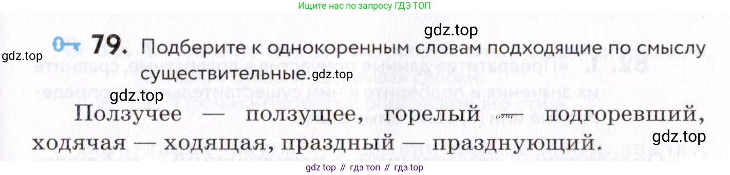 Русский язык, 7 класс Учебник, авторы: Пименова Светлана Николаевна, Еремеева Ангелина Павловна, Купалова Александра Юльевна, Лидман-Орлова Галина Кузьминична, Молодцова Светлана Николаевна, Пичугов Юрий Степанович, издательство Просвещение, Москва, 2021, белого цвета, страница 33, номер 79, Условие