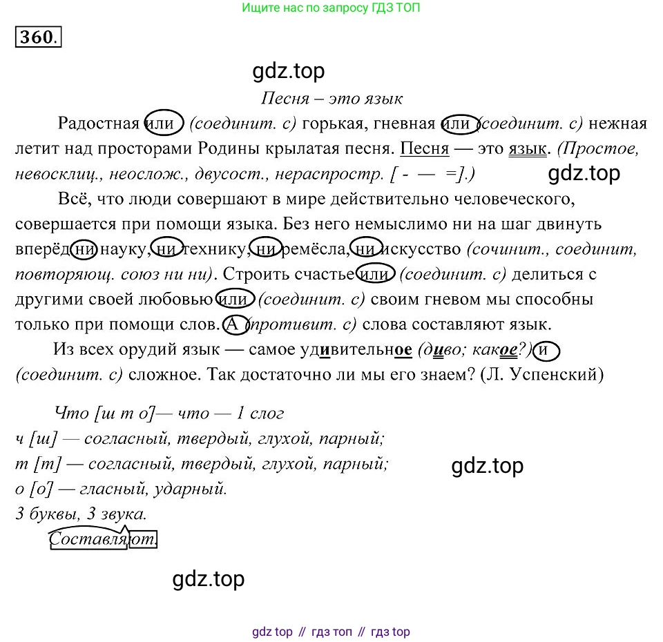 Русский язык, 7 класс Учебник, авторы: Пименова Светлана Николаевна, Еремеева Ангелина Павловна, Купалова Александра Юльевна, Лидман-Орлова Галина Кузьминична, Молодцова Светлана Николаевна, Пичугов Юрий Степанович, издательство Просвещение, Москва, 2021, белого цвета, страница 136, номер 360, Решение 2