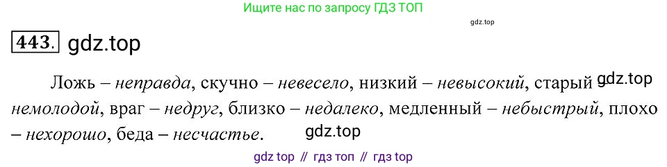 Русский язык, 7 класс Учебник, авторы: Пименова Светлана Николаевна, Еремеева Ангелина Павловна, Купалова Александра Юльевна, Лидман-Орлова Галина Кузьминична, Молодцова Светлана Николаевна, Пичугов Юрий Степанович, издательство Просвещение, Москва, 2021, белого цвета, страница 170, номер 443, Решение 2