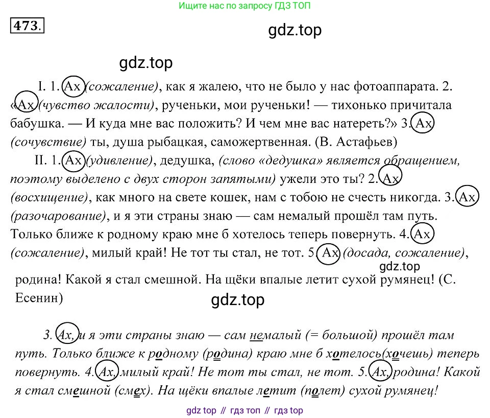 Русский язык, 7 класс Учебник, авторы: Пименова Светлана Николаевна, Еремеева Ангелина Павловна, Купалова Александра Юльевна, Лидман-Орлова Галина Кузьминична, Молодцова Светлана Николаевна, Пичугов Юрий Степанович, издательство Просвещение, Москва, 2021, белого цвета, страница 181, номер 473, Решение 2