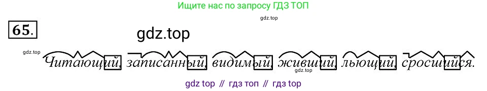 Русский язык, 7 класс Учебник, авторы: Пименова Светлана Николаевна, Еремеева Ангелина Павловна, Купалова Александра Юльевна, Лидман-Орлова Галина Кузьминична, Молодцова Светлана Николаевна, Пичугов Юрий Степанович, издательство Просвещение, Москва, 2021, белого цвета, страница 28, номер 65, Решение 2