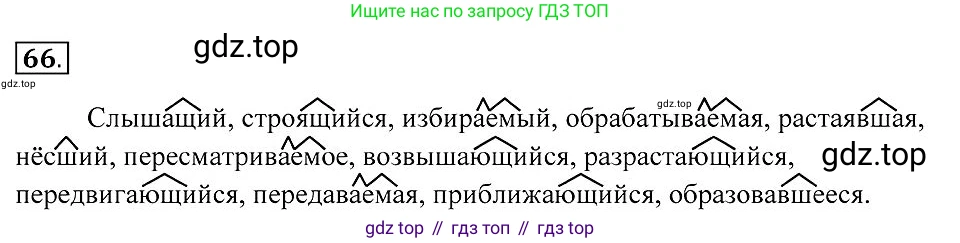 Русский язык, 7 класс Учебник, авторы: Пименова Светлана Николаевна, Еремеева Ангелина Павловна, Купалова Александра Юльевна, Лидман-Орлова Галина Кузьминична, Молодцова Светлана Николаевна, Пичугов Юрий Степанович, издательство Просвещение, Москва, 2021, белого цвета, страница 29, номер 66, Решение 2