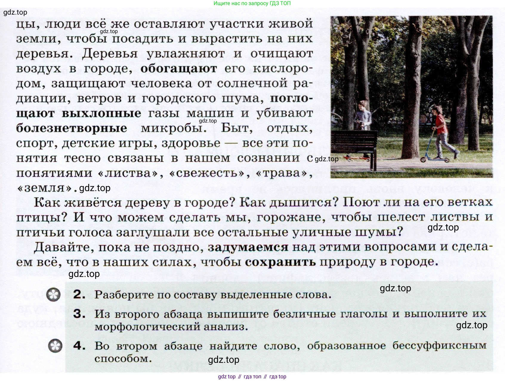 ГДЗ Русский язык, 7 класс Учебник, авторы: Разумовская Маргарита Михайловна, Львова Светлана Ивановна, Капинос Валентина Ивановна, Львов Валентин Витальевич, Сергеева Наталья Николаевна, Соловейчик Марина Сергеевна, издательство Просвещение, Москва, 2021, белого цвета, страница 64, номер 183, Условие (продолжение 2)