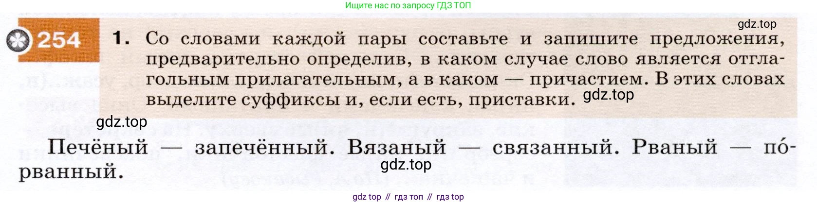 ГДЗ Русский язык, 7 класс Учебник, авторы: Разумовская Маргарита Михайловна, Львова Светлана Ивановна, Капинос Валентина Ивановна, Львов Валентин Витальевич, Сергеева Наталья Николаевна, Соловейчик Марина Сергеевна, издательство Просвещение, Москва, 2021, белого цвета, страница 93, номер 254, Условие