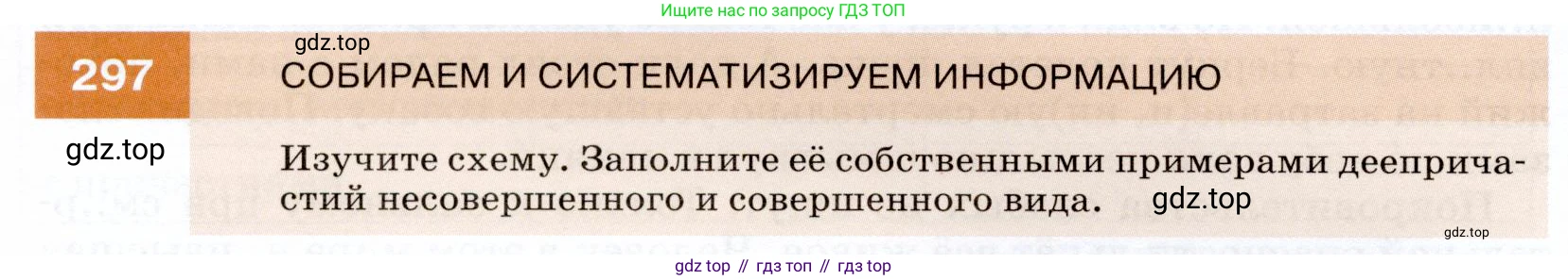 ГДЗ Русский язык, 7 класс Учебник, авторы: Разумовская Маргарита Михайловна, Львова Светлана Ивановна, Капинос Валентина Ивановна, Львов Валентин Витальевич, Сергеева Наталья Николаевна, Соловейчик Марина Сергеевна, издательство Просвещение, Москва, 2021, белого цвета, страница 112, номер 297, Условие