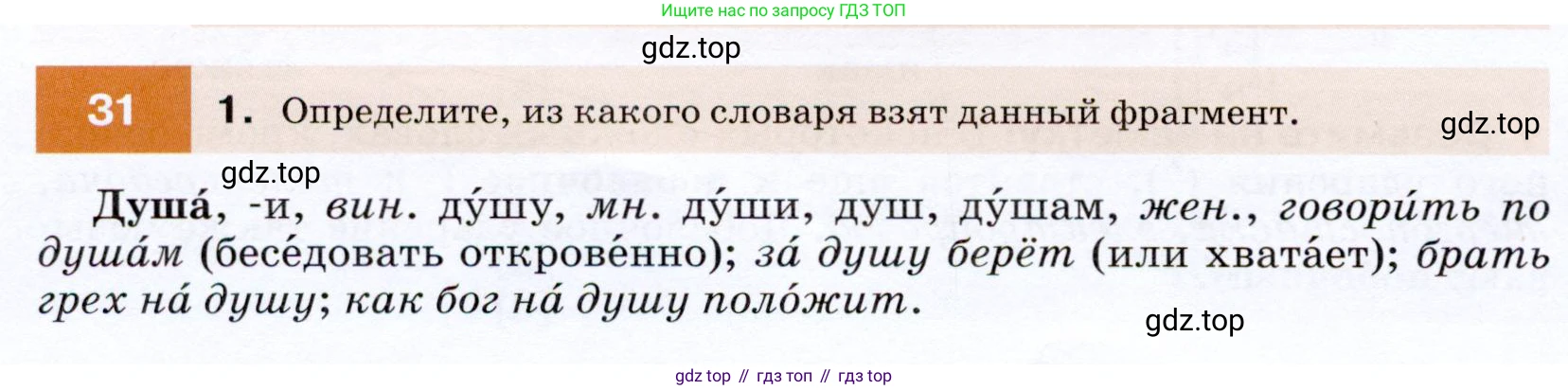 ГДЗ Русский язык, 7 класс Учебник, авторы: Разумовская Маргарита Михайловна, Львова Светлана Ивановна, Капинос Валентина Ивановна, Львов Валентин Витальевич, Сергеева Наталья Николаевна, Соловейчик Марина Сергеевна, издательство Просвещение, Москва, 2021, белого цвета, страница 16, номер 31, Условие