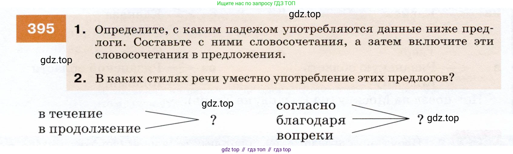 ГДЗ Русский язык, 7 класс Учебник, авторы: Разумовская Маргарита Михайловна, Львова Светлана Ивановна, Капинос Валентина Ивановна, Львов Валентин Витальевич, Сергеева Наталья Николаевна, Соловейчик Марина Сергеевна, издательство Просвещение, Москва, 2021, белого цвета, страница 150, номер 395, Условие