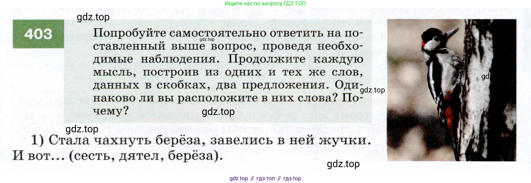 ГДЗ Русский язык, 7 класс Учебник, авторы: Разумовская Маргарита Михайловна, Львова Светлана Ивановна, Капинос Валентина Ивановна, Львов Валентин Витальевич, Сергеева Наталья Николаевна, Соловейчик Марина Сергеевна, издательство Просвещение, Москва, 2021, белого цвета, страница 152, номер 403, Условие