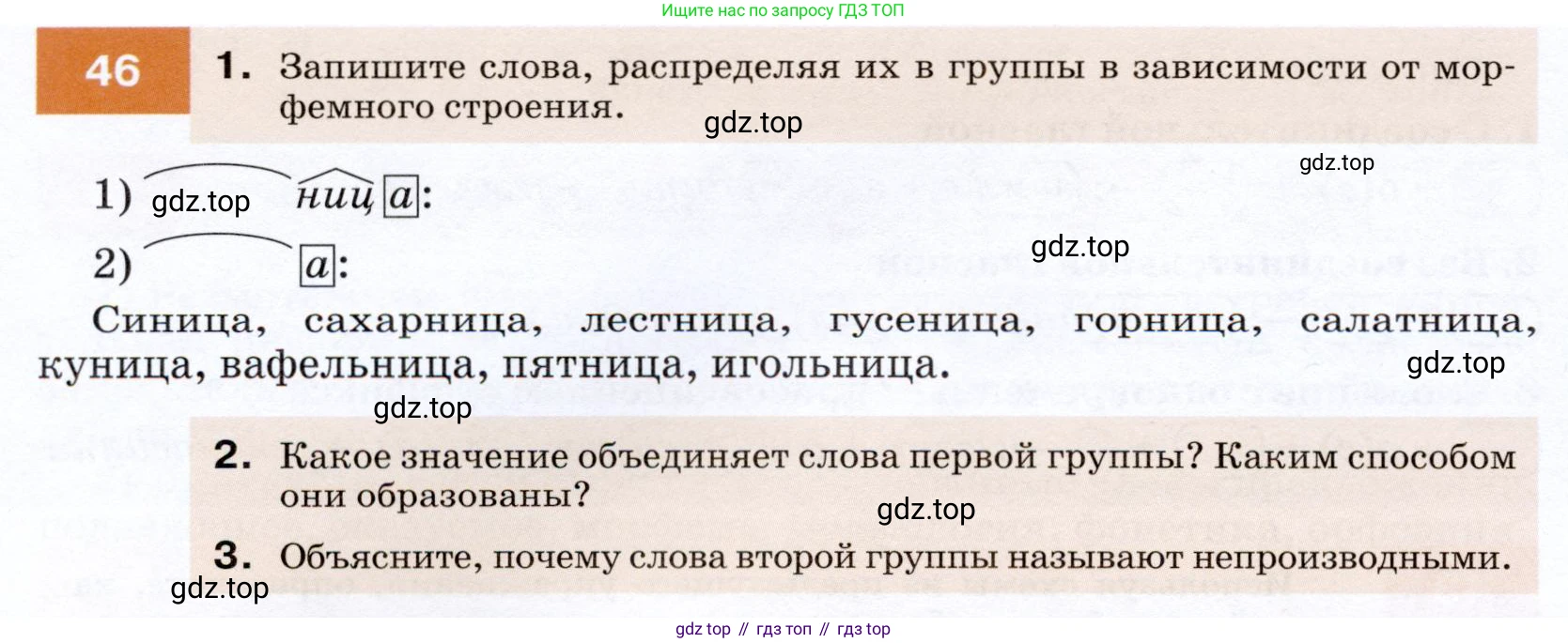ГДЗ Русский язык, 7 класс Учебник, авторы: Разумовская Маргарита Михайловна, Львова Светлана Ивановна, Капинос Валентина Ивановна, Львов Валентин Витальевич, Сергеева Наталья Николаевна, Соловейчик Марина Сергеевна, издательство Просвещение, Москва, 2021, белого цвета, страница 22, номер 46, Условие
