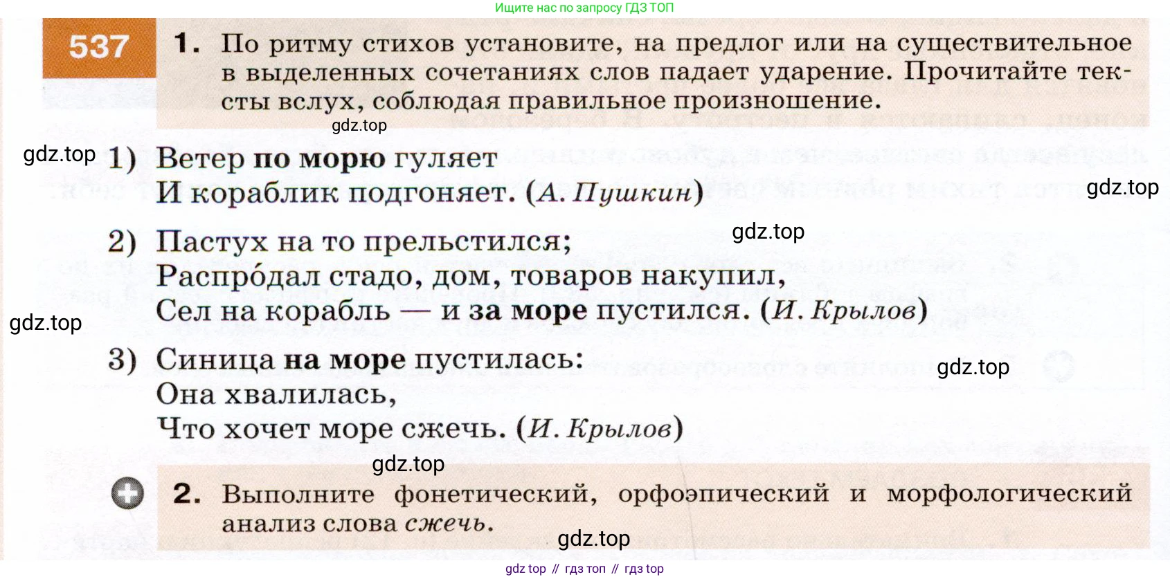 ГДЗ Русский язык, 7 класс Учебник, авторы: Разумовская Маргарита Михайловна, Львова Светлана Ивановна, Капинос Валентина Ивановна, Львов Валентин Витальевич, Сергеева Наталья Николаевна, Соловейчик Марина Сергеевна, издательство Просвещение, Москва, 2021, белого цвета, страница 206, номер 537, Условие