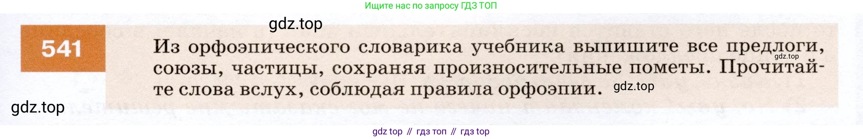 ГДЗ Русский язык, 7 класс Учебник, авторы: Разумовская Маргарита Михайловна, Львова Светлана Ивановна, Капинос Валентина Ивановна, Львов Валентин Витальевич, Сергеева Наталья Николаевна, Соловейчик Марина Сергеевна, издательство Просвещение, Москва, 2021, белого цвета, страница 207, номер 541, Условие