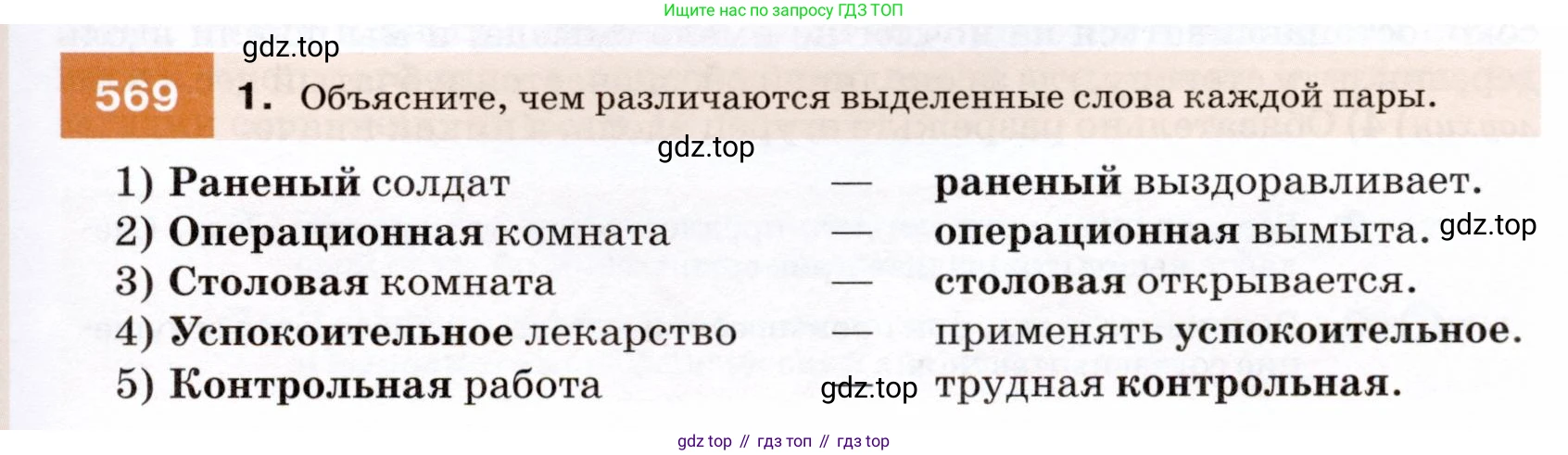 ГДЗ Русский язык, 7 класс Учебник, авторы: Разумовская Маргарита Михайловна, Львова Светлана Ивановна, Капинос Валентина Ивановна, Львов Валентин Витальевич, Сергеева Наталья Николаевна, Соловейчик Марина Сергеевна, издательство Просвещение, Москва, 2021, белого цвета, страница 217, номер 569, Условие