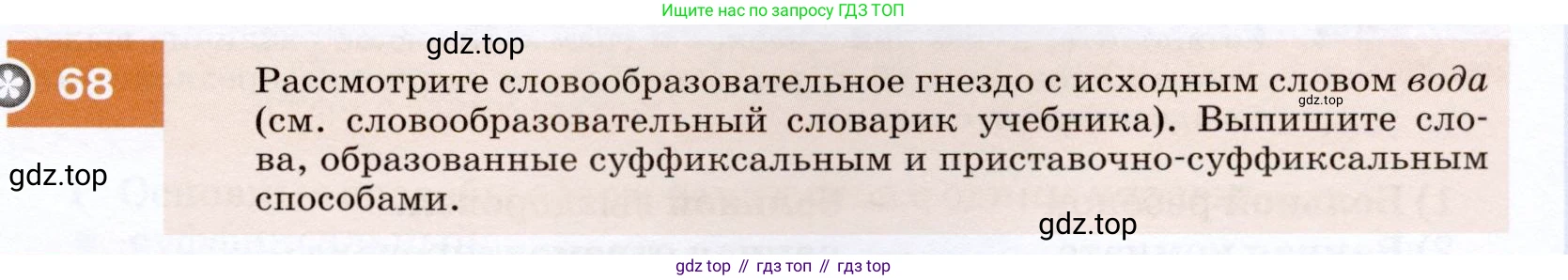 ГДЗ Русский язык, 7 класс Учебник, авторы: Разумовская Маргарита Михайловна, Львова Светлана Ивановна, Капинос Валентина Ивановна, Львов Валентин Витальевич, Сергеева Наталья Николаевна, Соловейчик Марина Сергеевна, издательство Просвещение, Москва, 2021, белого цвета, страница 27, номер 68, Условие