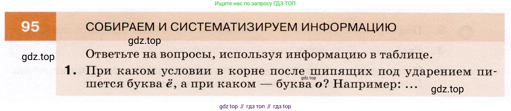 ГДЗ Русский язык, 7 класс Учебник, авторы: Разумовская Маргарита Михайловна, Львова Светлана Ивановна, Капинос Валентина Ивановна, Львов Валентин Витальевич, Сергеева Наталья Николаевна, Соловейчик Марина Сергеевна, издательство Просвещение, Москва, 2021, белого цвета, страница 36, номер 95, Условие