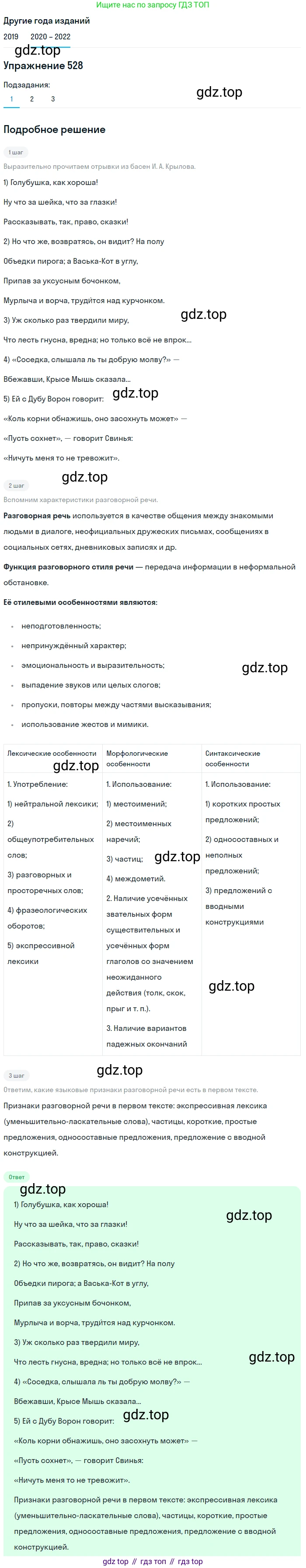 ГДЗ Русский язык, 7 класс Учебник, авторы: Разумовская Маргарита Михайловна, Львова Светлана Ивановна, Капинос Валентина Ивановна, Львов Валентин Витальевич, Сергеева Наталья Николаевна, Соловейчик Марина Сергеевна, издательство Просвещение, Москва, 2021, белого цвета, страница 202, номер 528, Решение 1