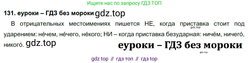 ГДЗ Русский язык, 7 класс Учебник, авторы: Разумовская Маргарита Михайловна, Львова Светлана Ивановна, Капинос Валентина Ивановна, Львов Валентин Витальевич, Сергеева Наталья Николаевна, Соловейчик Марина Сергеевна, издательство Просвещение, Москва, 2021, белого цвета, страница 48, номер 131, Решение 2