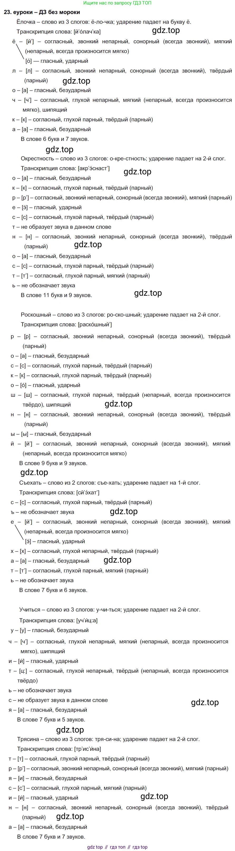 ГДЗ Русский язык, 7 класс Учебник, авторы: Разумовская Маргарита Михайловна, Львова Светлана Ивановна, Капинос Валентина Ивановна, Львов Валентин Витальевич, Сергеева Наталья Николаевна, Соловейчик Марина Сергеевна, издательство Просвещение, Москва, 2021, белого цвета, страница 14, номер 23, Решение 2