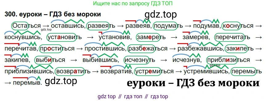ГДЗ Русский язык, 7 класс Учебник, авторы: Разумовская Маргарита Михайловна, Львова Светлана Ивановна, Капинос Валентина Ивановна, Львов Валентин Витальевич, Сергеева Наталья Николаевна, Соловейчик Марина Сергеевна, издательство Просвещение, Москва, 2021, белого цвета, страница 113, номер 300, Решение 2