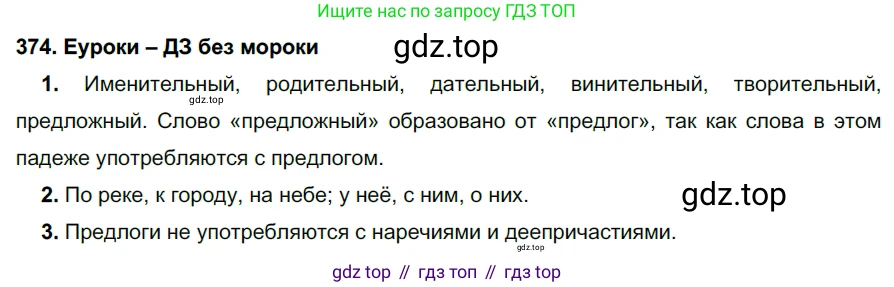 ГДЗ Русский язык, 7 класс Учебник, авторы: Разумовская Маргарита Михайловна, Львова Светлана Ивановна, Капинос Валентина Ивановна, Львов Валентин Витальевич, Сергеева Наталья Николаевна, Соловейчик Марина Сергеевна, издательство Просвещение, Москва, 2021, белого цвета, страница 142, номер 374, Решение 2