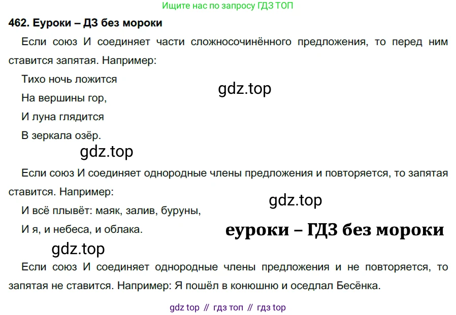 ГДЗ Русский язык, 7 класс Учебник, авторы: Разумовская Маргарита Михайловна, Львова Светлана Ивановна, Капинос Валентина Ивановна, Львов Валентин Витальевич, Сергеева Наталья Николаевна, Соловейчик Марина Сергеевна, издательство Просвещение, Москва, 2021, белого цвета, страница 177, номер 462, Решение 2