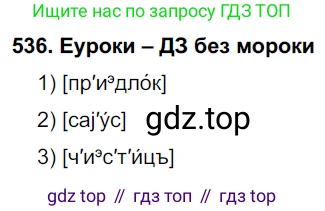 ГДЗ Русский язык, 7 класс Учебник, авторы: Разумовская Маргарита Михайловна, Львова Светлана Ивановна, Капинос Валентина Ивановна, Львов Валентин Витальевич, Сергеева Наталья Николаевна, Соловейчик Марина Сергеевна, издательство Просвещение, Москва, 2021, белого цвета, страница 206, номер 536, Решение 2
