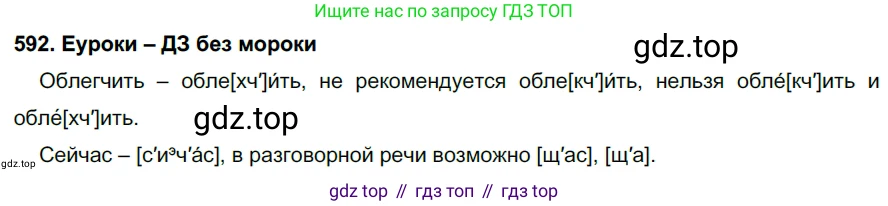 ГДЗ Русский язык, 7 класс Учебник, авторы: Разумовская Маргарита Михайловна, Львова Светлана Ивановна, Капинос Валентина Ивановна, Львов Валентин Витальевич, Сергеева Наталья Николаевна, Соловейчик Марина Сергеевна, издательство Просвещение, Москва, 2021, белого цвета, страница 227, номер 592, Решение 2