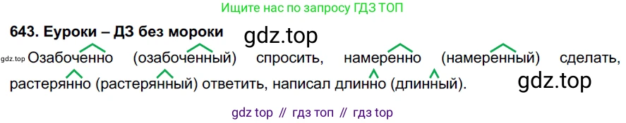 ГДЗ Русский язык, 7 класс Учебник, авторы: Разумовская Маргарита Михайловна, Львова Светлана Ивановна, Капинос Валентина Ивановна, Львов Валентин Витальевич, Сергеева Наталья Николаевна, Соловейчик Марина Сергеевна, издательство Просвещение, Москва, 2021, белого цвета, страница 244, номер 643, Решение 2