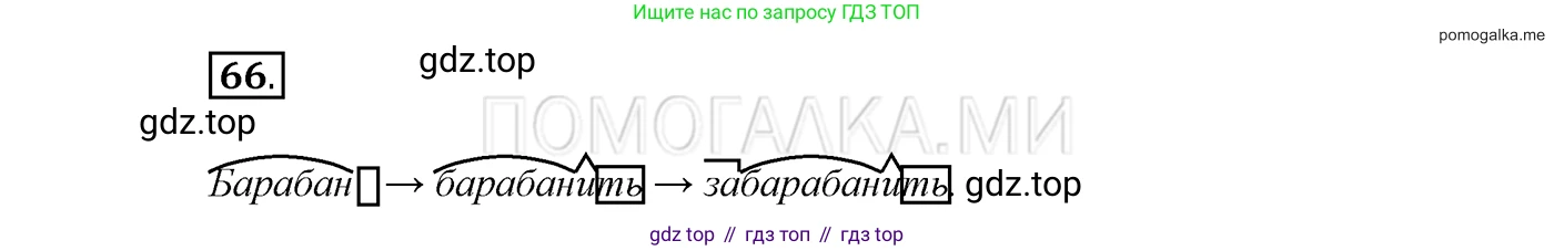 ГДЗ Русский язык, 7 класс Учебник, авторы: Разумовская Маргарита Михайловна, Львова Светлана Ивановна, Капинос Валентина Ивановна, Львов Валентин Витальевич, Сергеева Наталья Николаевна, Соловейчик Марина Сергеевна, издательство Просвещение, Москва, 2021, белого цвета, страница 27, номер 66, Решение 3