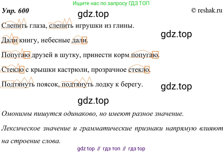 ГДЗ Русский язык, 7 класс Учебник, авторы: Разумовская Маргарита Михайловна, Львова Светлана Ивановна, Капинос Валентина Ивановна, Львов Валентин Витальевич, Сергеева Наталья Николаевна, Соловейчик Марина Сергеевна, издательство Просвещение, Москва, 2021, белого цвета, страница 229, номер 600, Решение 4