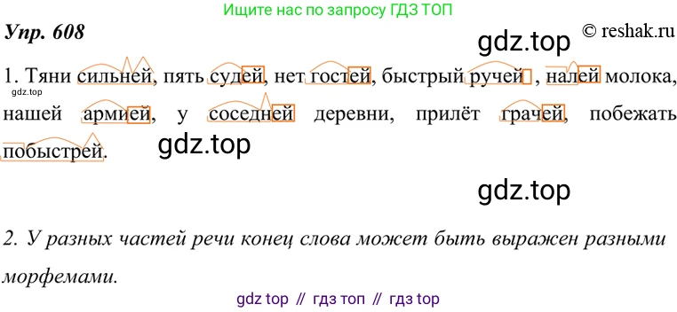 ГДЗ Русский язык, 7 класс Учебник, авторы: Разумовская Маргарита Михайловна, Львова Светлана Ивановна, Капинос Валентина Ивановна, Львов Валентин Витальевич, Сергеева Наталья Николаевна, Соловейчик Марина Сергеевна, издательство Просвещение, Москва, 2021, белого цвета, страница 231, номер 608, Решение 4