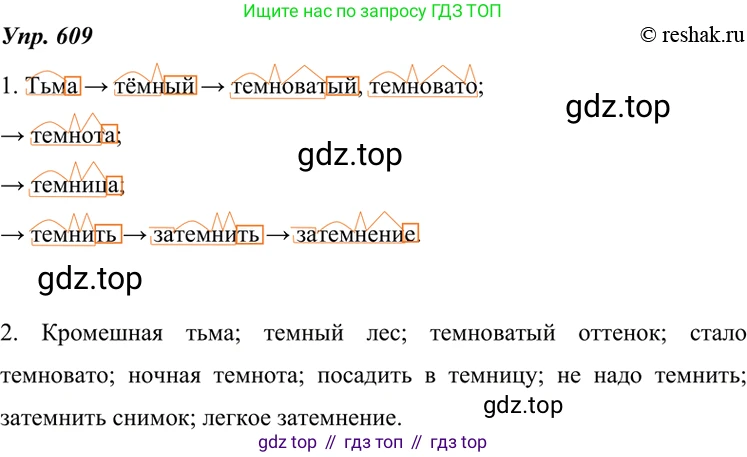 ГДЗ Русский язык, 7 класс Учебник, авторы: Разумовская Маргарита Михайловна, Львова Светлана Ивановна, Капинос Валентина Ивановна, Львов Валентин Витальевич, Сергеева Наталья Николаевна, Соловейчик Марина Сергеевна, издательство Просвещение, Москва, 2021, белого цвета, страница 231, номер 609, Решение 4