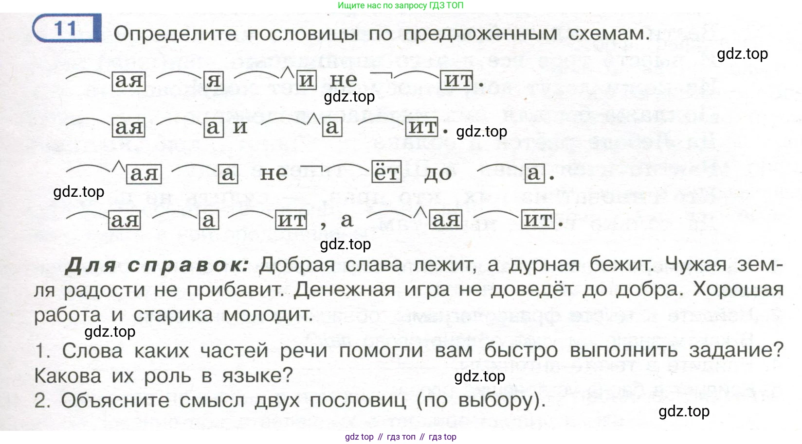 Русский язык, 7 класс Учебник, авторы: Рыбченкова Лидия Макаровна, Александрова Ольга Макаровна, Загоровская Ольга Владимировна, Нарушевич Андрей Георгиевич, Вакурова Ольга Фёдоровна, Григорьев Андрей Владимирович, Кузина Анна Николаевна, издательство Просвещение, Москва, 2019, коричневого цвета, Часть 1, страница 9, номер 11, Условие